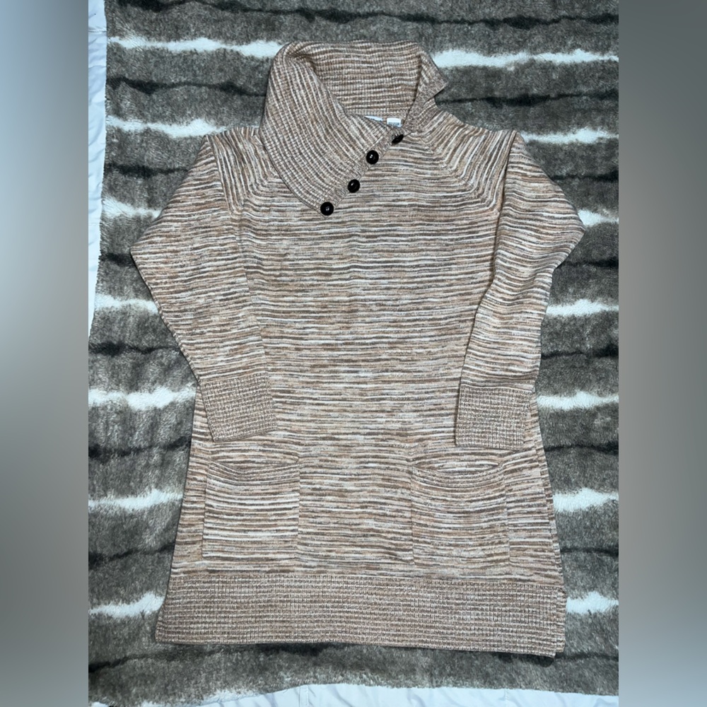 Long Cowl Neck Sweater